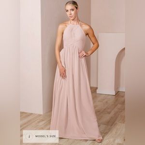 Revelry Mackenzie Chiffon Bridesmaids Dress size 14